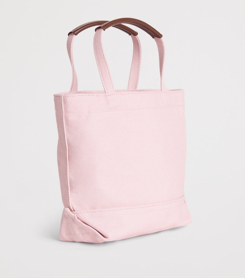 Harrods small embroidered logo tote bag, UK version