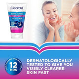 Clearasil Rapid Action Acne Exfoliating Face Scrub 125ml - British product