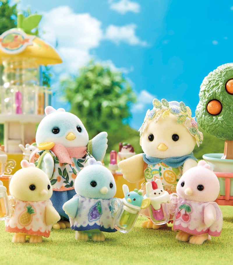 Sylvanian Families Citrus Bird Juice Stand playset (British brand)
