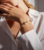 Boodles Be Bold bracelet yellow gold and diamond, UK version