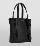 Saint Laurent mini toy croc-embossed tote bag (British brand)