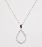Chopard L'Heure du Diamant necklace white gold diamonds ruby - British product