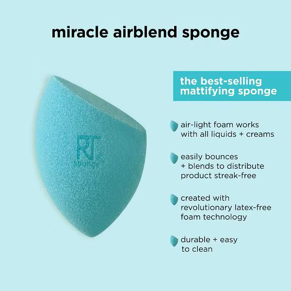 Real Techniques Miracle Airblend Schwamm - Britisches Produkt