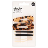 Superdrug Superdrug Studio Black And Brown Hair Clips And Slides Hair Styling x 6- Buy online at McGrocer
