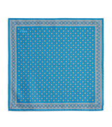 Harrods Eton Silk Floral Pocket Square 33cm x 33cm- Buy online at McGrocer