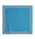 Eton silk floral pocket square 33cm (British brand)