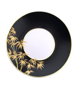 Harrods Meissen Cosmopolitan Golden Bamboo Cappuccino Saucer 18cm- Buy online at McGrocer