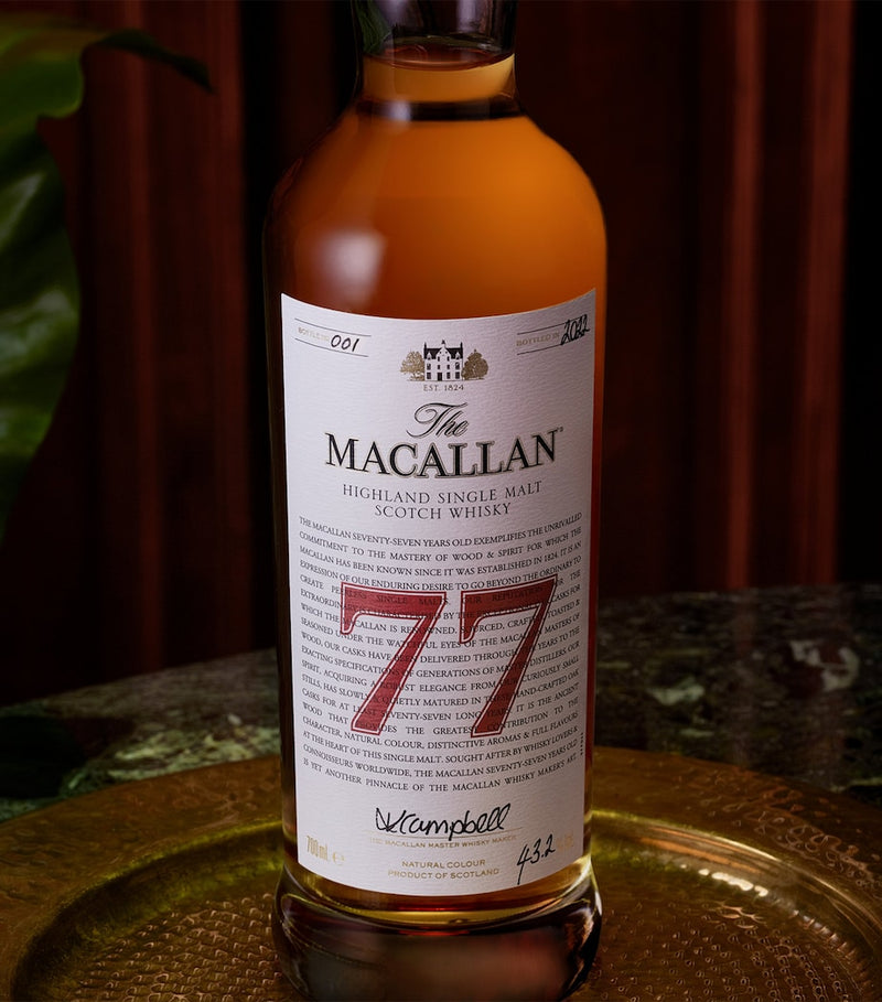 The Macallan 77-Year-Old single malt Scotch whisky Red Collection 70cl (British brand)