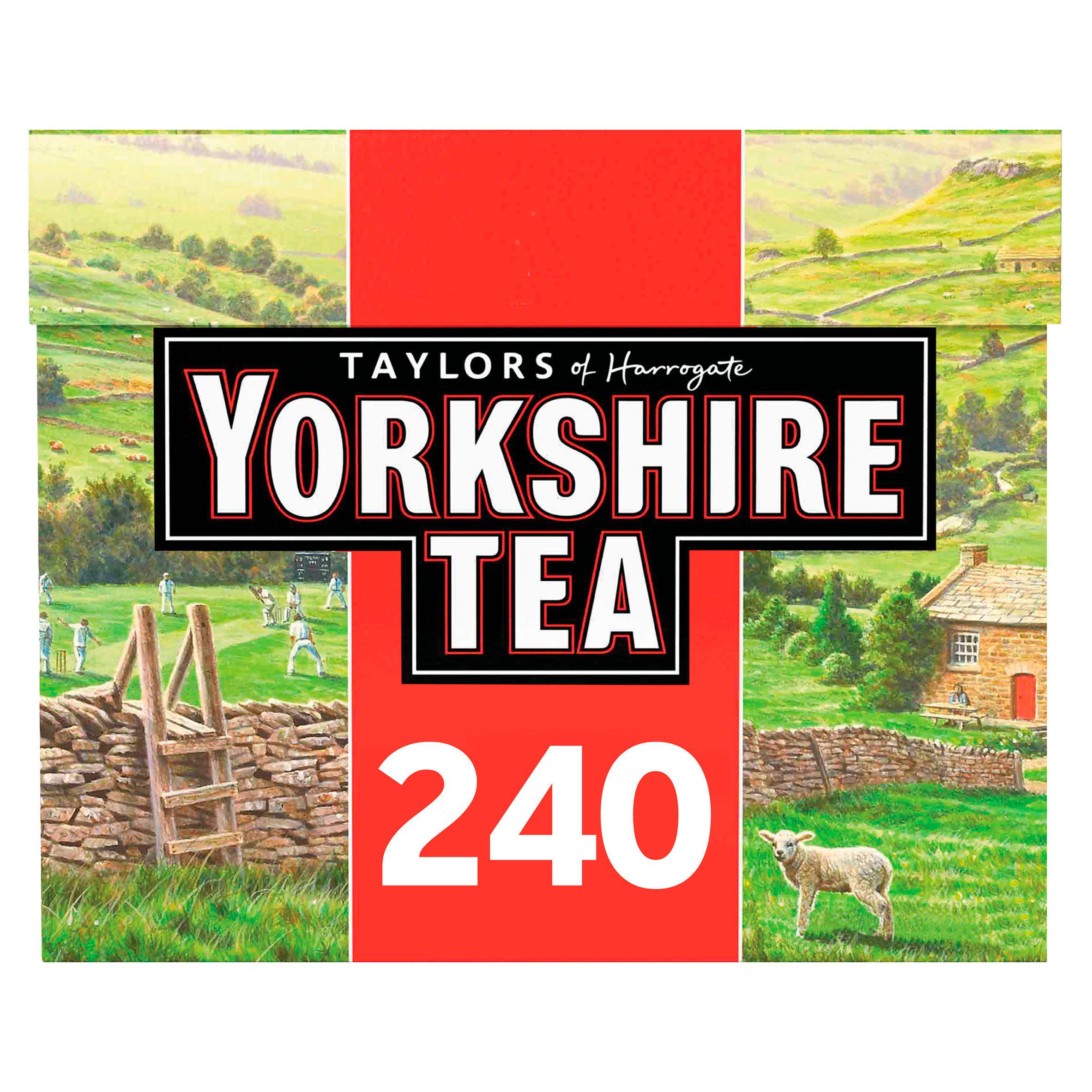 Yorkshire Tea Bags x240 All tea Sainsburys