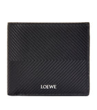 LOEWE textured calfskin bifold wallet eight card slots - British product