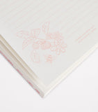 Harrods toile A5 notebook, UK version
