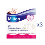 Milton sterilising tablets baby equipment 56 tablets, imported from the UK
