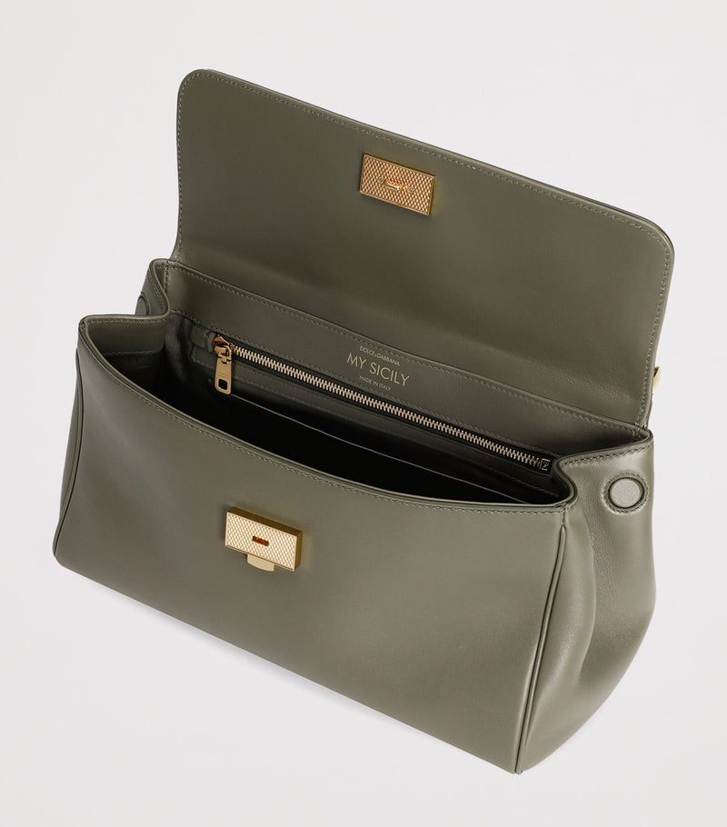 Dolce&Gabbana My Sicily plongé calfskin handbag (British brand)