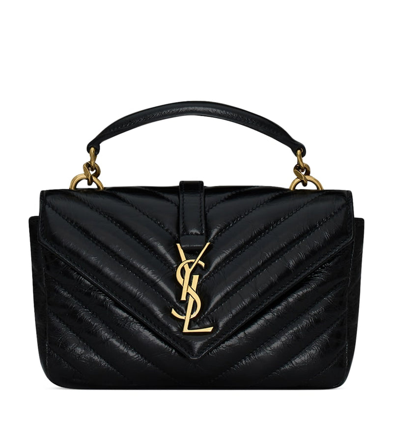 Saint Laurent Mini College matelassé shoulder bag (British brand)