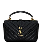 Saint Laurent Mini College matelassé shoulder bag (British brand)