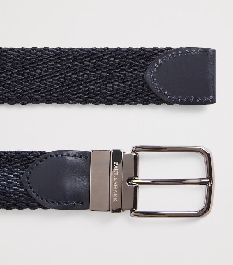 Paul & Shark reversible belt woven cotton 2.5cm - British product
