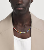 Nialaya necklace glass bead and pearl, UK version