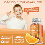 Maxmedix Vitamin D Gummies Kids 1000IU 120 gummies - British product