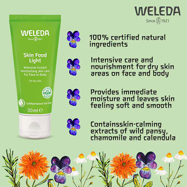 Weleda Skin Food Light Body Lotion 75ml (British brand)