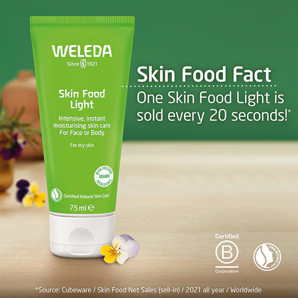 Weleda Skin Food Light Body Lotion 75ml (British brand)