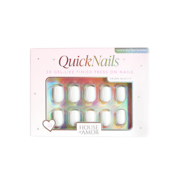 House of Amor press on nails snow queen standard, UK version