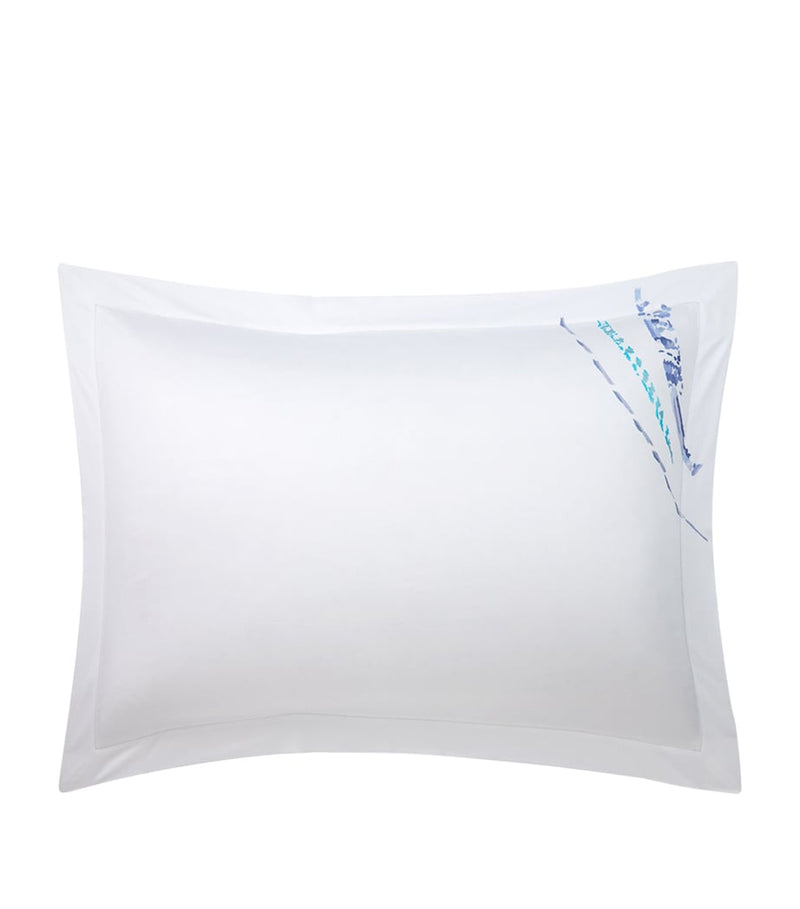 Yves Delorme Couture Pima Cotton Abysses King Oxford Pillowcase Pair (50cm x 90cm)