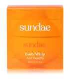 Sundae Body peach whipped moisturiser 220ml, UK version