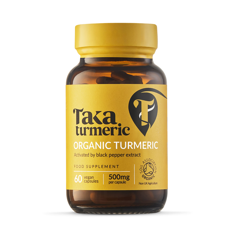 Taka Turmeric turmeric capsules with black pepper extract 60 capsules (British brand)