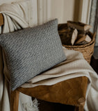 Araminta Campbell alpaca-blend fern cushion 30x45cm, British brand