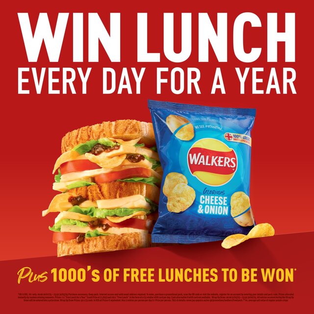 Walkers Ready Salted Multipack Crisps 6 per pack - McGrocer