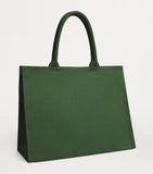 Harrods large cotton logo tote bag, UK version