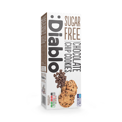Holland & Barrett Diablo Sugar Free Chocolate Chip Cookies 130g- Buy online at McGrocer