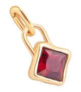 Harrods Astrid & Miyu Gold-Plated January Birthstone Charm- Buy online at McGrocer