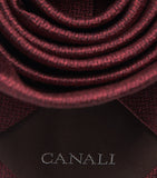 Canali silk diagonal weave tie 8cm width, imported from the UK
