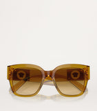 Versace Medusa acetate sunglasses honey-coloured lenses (British brand)