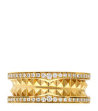 Bvlgari B.zero1 Rock Two-Band Ring 18kt yellow gold - British product