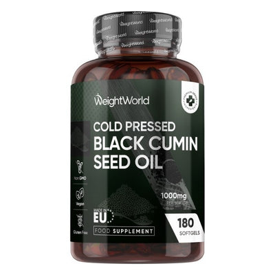 Superdrug WeightWorld Black Seed Oil 1000mg 180 Softgels (6 Months Supply)- Buy online at McGrocer