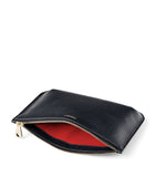 Aspinal of London large leather Ella pouch, imported from the UK