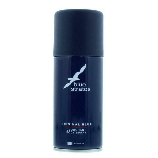 Blue Stratos body spray 150ml - British product