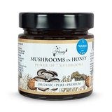 Holland & Barrett Honey Heaven Organic Mushroom Honey with Lion's Mane and Reishi 300g- Buy online at McGrocer