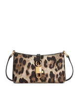 Harrods Dolce&Gabbana Leopard-Print Lock Shoulder Bag- Buy online at McGrocer