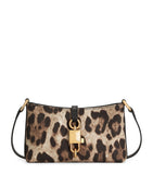Dolce&Gabbana leopard print lock shoulder bag (British brand)