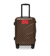 Harrods Sprayground Embossed Check Cabin Suitcase (50cm)- Buy online at McGrocer
