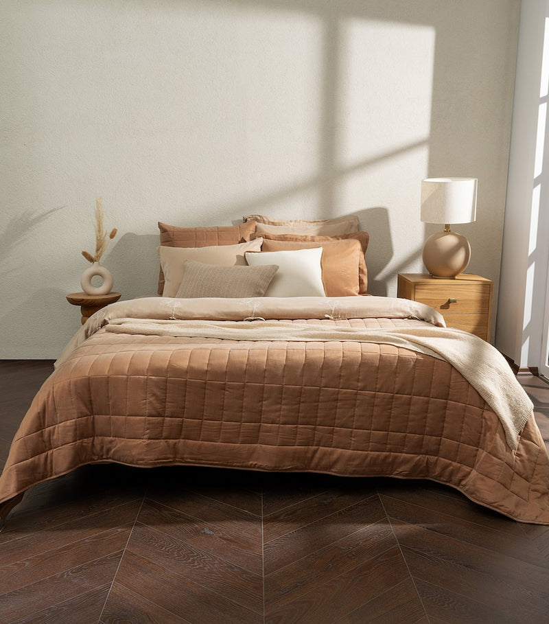 Hamam Alya quilted pillowcase 50x70, UK version