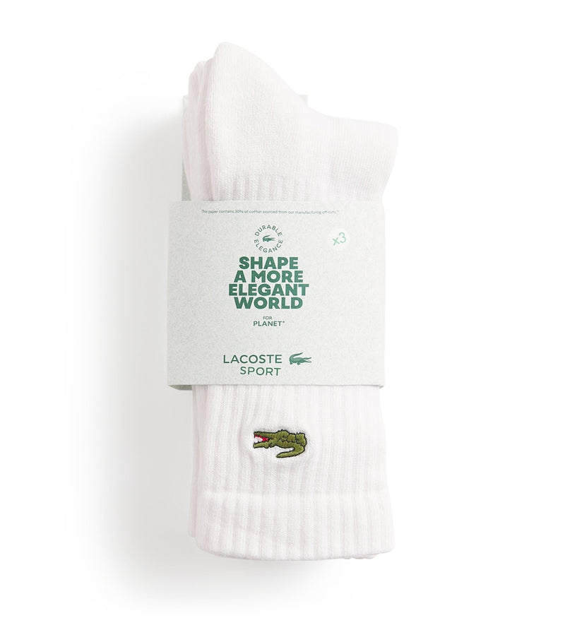 Lacoste sport socks pack of 3, UK version