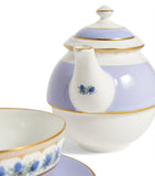Halcyon Days Shell Garden Floral tea for one set, UK version