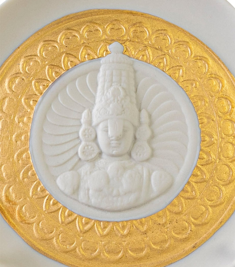 Lladró porcelain Lord Balaji plate, 10cm size, UK version