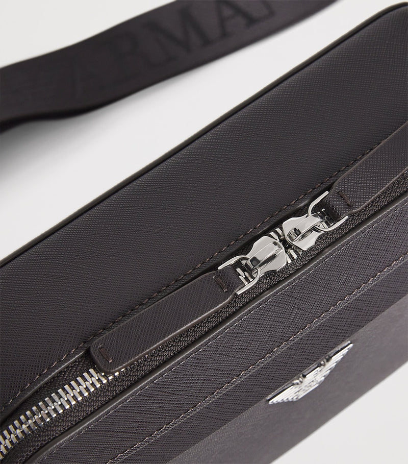 Emporio Armani mini camera cross-body bag (British brand)