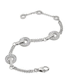 Bvlgari 18kt white gold diamond bracelet - (British brand)