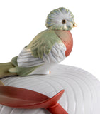 Lladró porcelain quetzal box, UK version